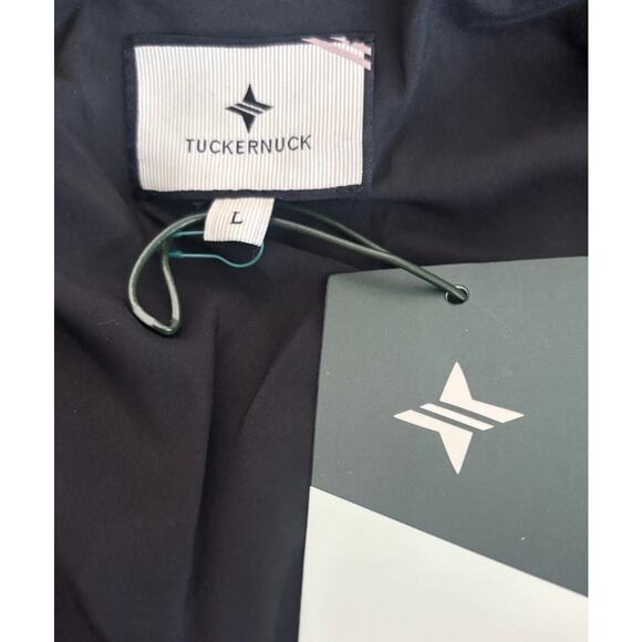 Tuckernuck NWT Nightly Organza Easton Black Gold Blouse Size Large - Picture 10 of 16